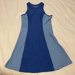 NWT Outdoor Voices Athena Dress in OV Blue/Morning Blue
